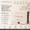 Its ME&YOU Clinic Male Hormone and Fertility Blood Test Home Kit UK, featuring a beige and white box, a test tube, and informational text on a light beige background with a DNA strand graphic.