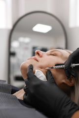 Downturned smile treatment at It’s Me and You Clinic in London, Kingston upon Thames and Surrey – dermal fillers and anti-wrinkle injections to lift mouth corners and restore a youthful smile.