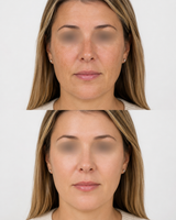Retinol peel before and after results showing improved skin tone and texture in a woman at It’s Me & You Skin Clinic in Kingston upon Thames, Surrey and London