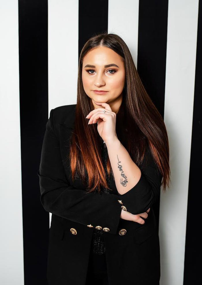 Portrait of Livija Samušienė, qualified cosmetologist and skin health adviser
